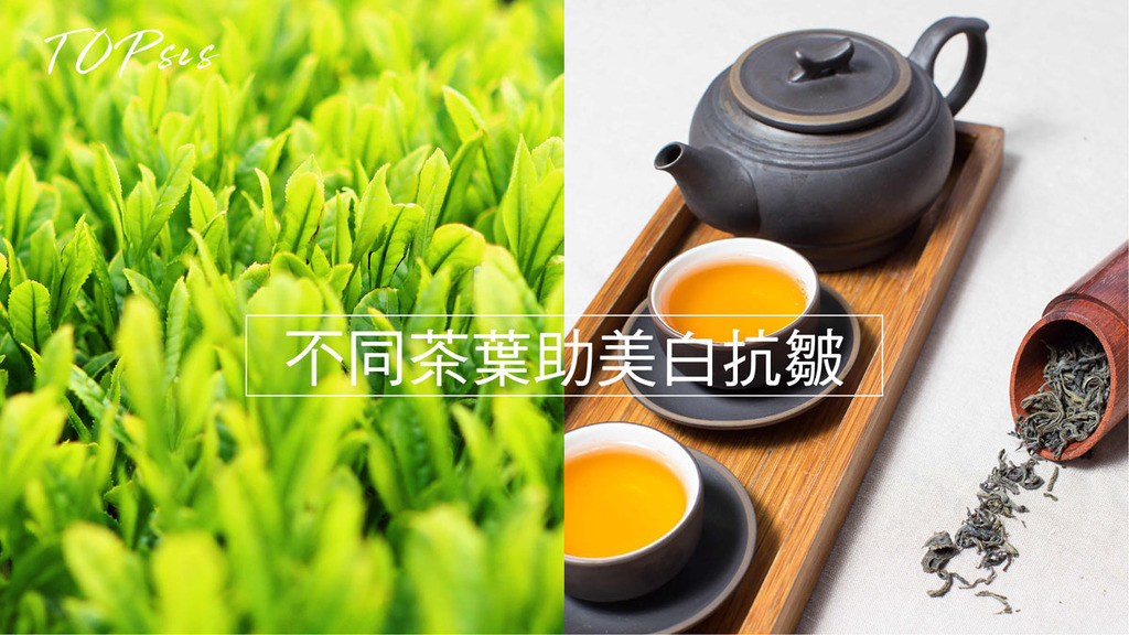 不同茶葉助美白抗皺