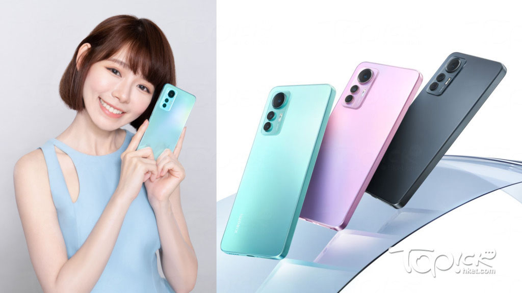【潮物速報】小米全新Xiaomi 12 Lite手機登場 $3,299設1億800萬像素主鏡+雙柔光自拍